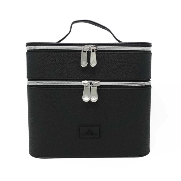 IMPRESSIONS VANITY · COMPANY2 Tiered Travel Cosmetic Case for Women, Multi Compartments